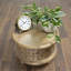 Exquisite Mango Wood Puzzle Accent Table