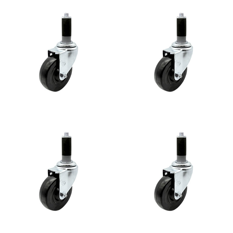 Hard Rubber Caster