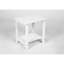 Chaise Adirondack pliante avec table d'appoint, ensemble de 3 chaises Adirondack, blanc (2 chaises et 1 table)-1027337245