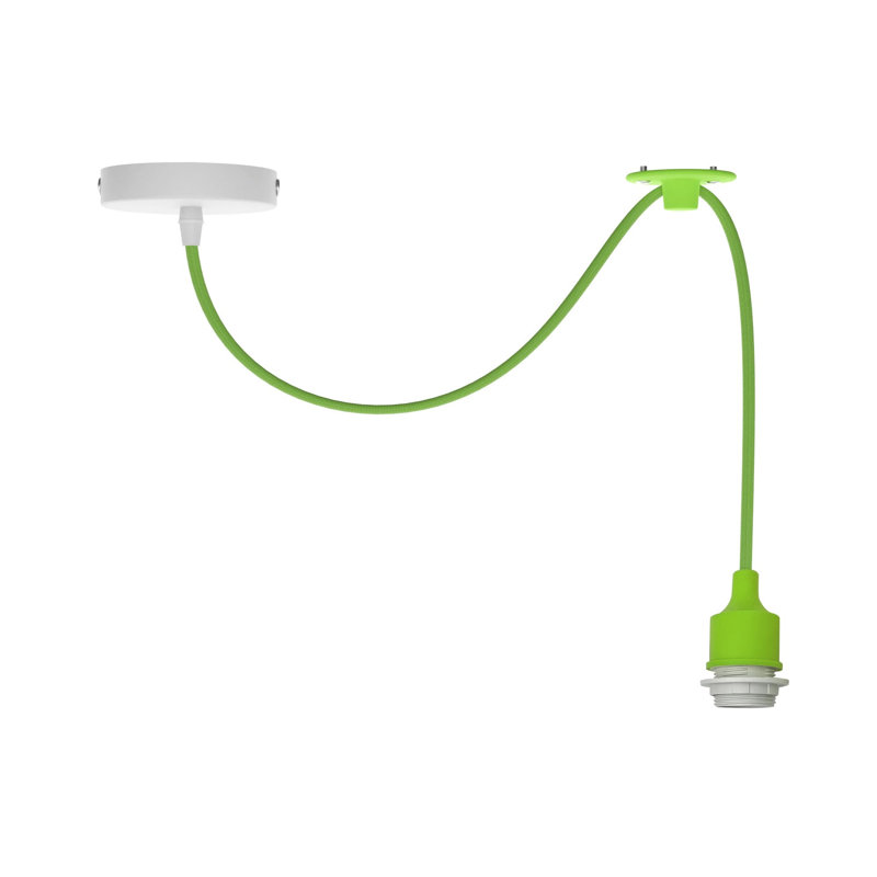 Mayview 1 - Light Single Pendant, No, Light Green