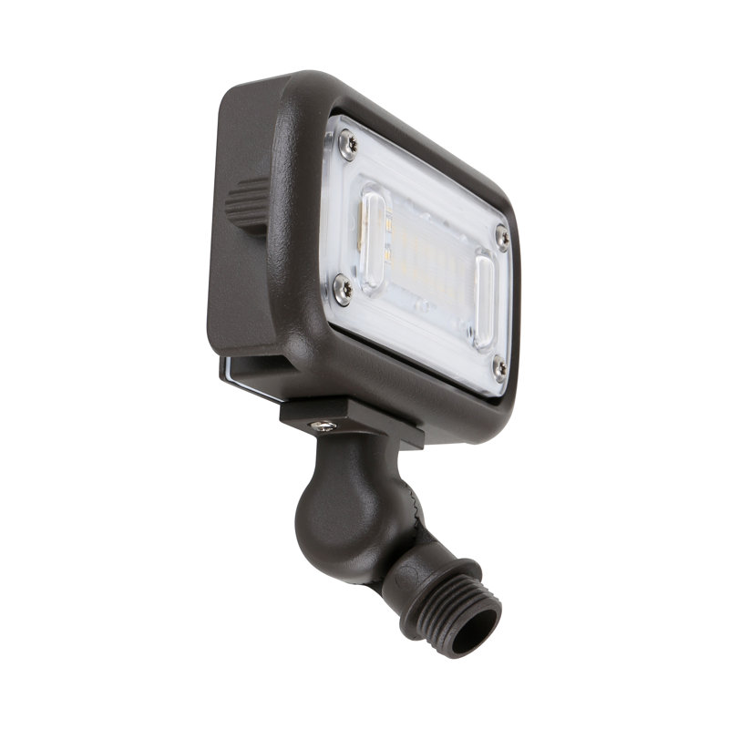 Powder Coated Low Voltage Integrated LED Metal Flood Light, 7W