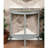 Natural Oak & Gray Console Table - Half-moon Shape And Practical Storage Elegant