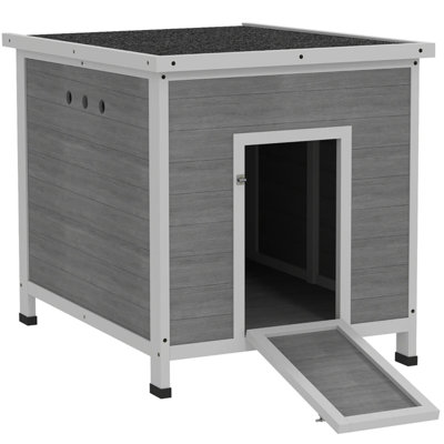 Wooden  with Openable Roof Cage Removable Floor Double Doors