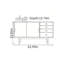 Buffet en teck de style simple et rétro-129019556