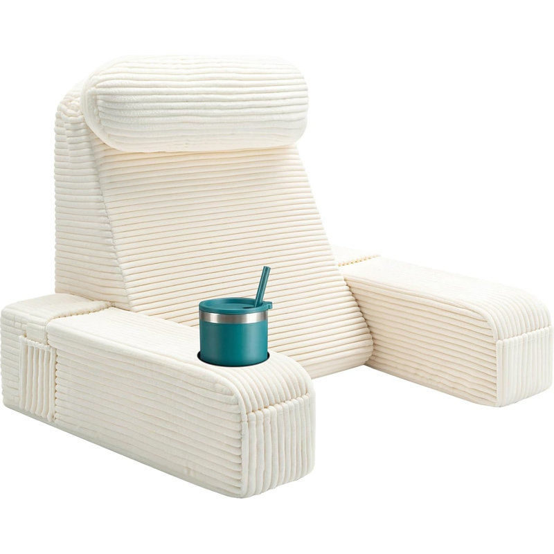 Coussin de lecture pour adultes, coussin de dossier pour s'asseoir, coussin de dossier pour s'asseoir au lit