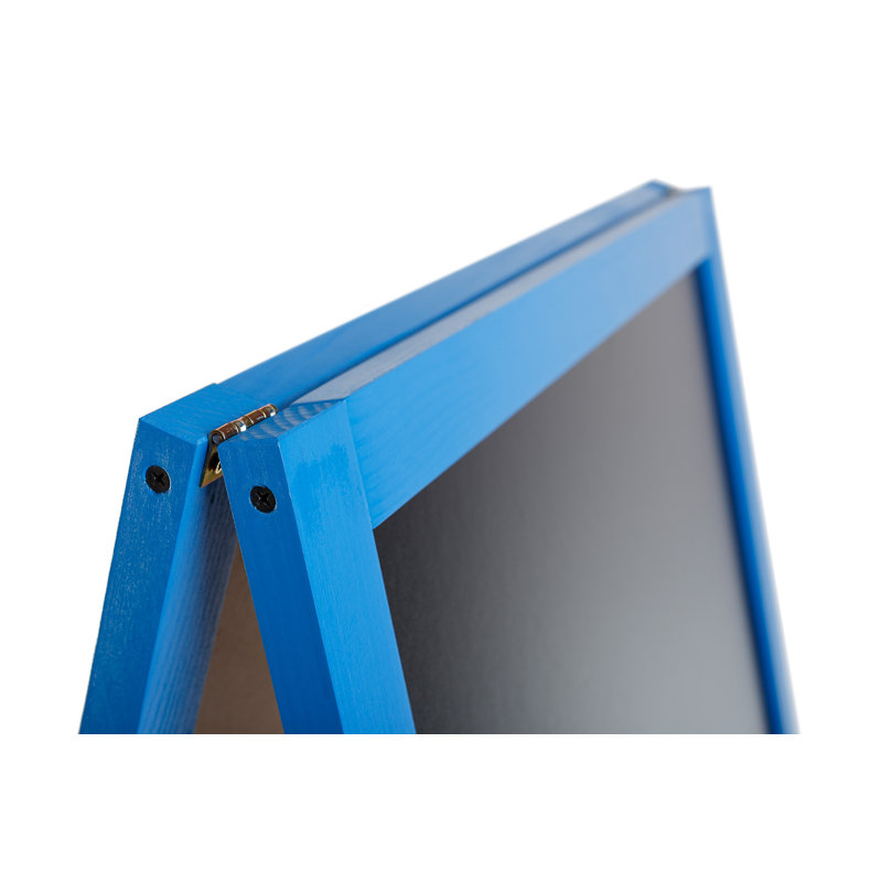 Genovefa Free-Standing Chalkboard 115cm H x 61cm W, Blue
