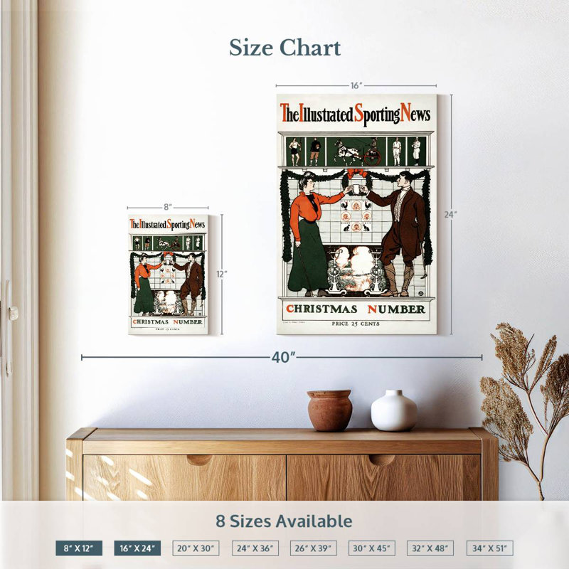 Lelend The Illustrated Sporting News, H 12 po x l 8 po