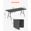 Table pliante en plastique 6 pi