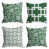 Green Floral/Geometric selected