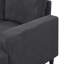 Canapé modulaire rembourré Cordory avec 2 repose-pieds Cordory-447067763