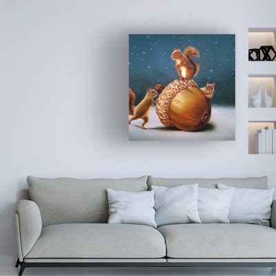 La grande trouvaille par Lucia Heffernan - peinture sur toile tendue