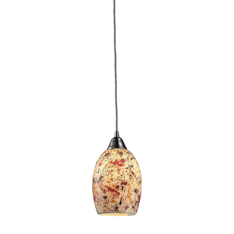 Avalon 5'' Wide 1-Light Pendant - Satin Nickel
