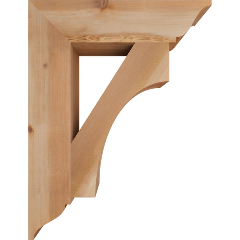 Support traditionnel Westlake, Cèdre rouge de l'Ouest, Lisse, H 34 po x l 5,5 po x P 26 po