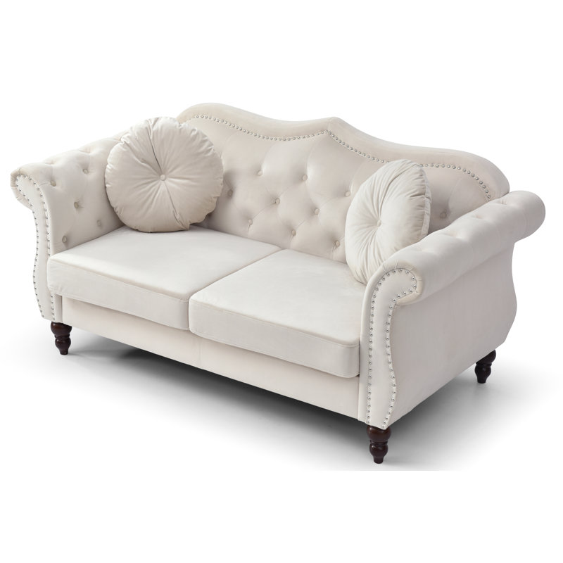 Hollywood 67'' Velvet Loveseat