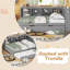 Twin Size Daybed With Twin Trundle-364576799