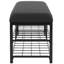 Edmea Polyester Upholstered Storage Bench-1754730398
