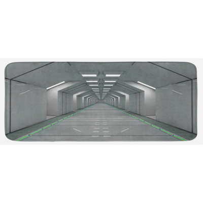 Modern & Contemporary Polyester Kitchen Mat