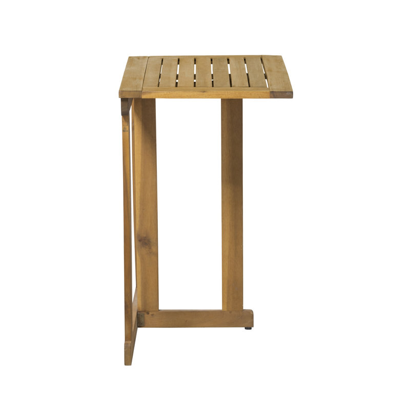 Pritzker 2 - Person Acacia Wood Patio Dining Set with Rectangular Table