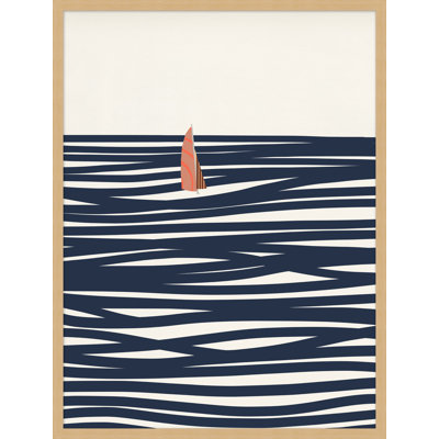 «Graphic Sail 2» par Thom Filicia - Cadre photo, impression sur papier