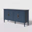 Buffet armoire - Buffet rétro avec tablettes réglables-133038286