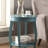 ACME Aberta Accent Table, Teal-1138689357