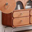 Commode d'appoint courbée en acier inoxydable-214674666