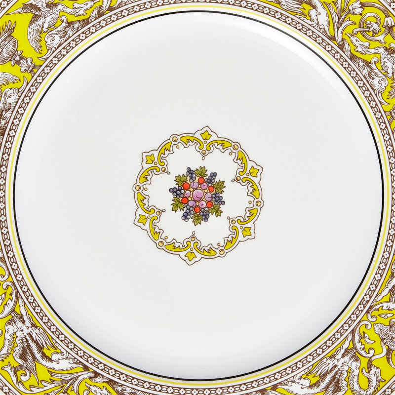 Wedgwood Florentine Colours Plate 10.7In, Citron