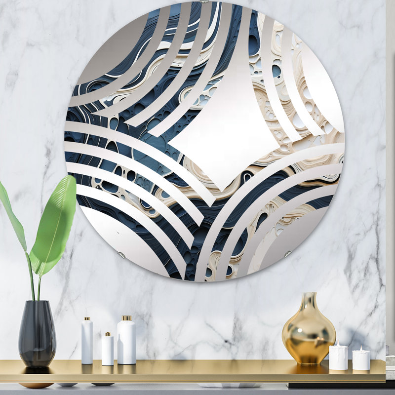 Earlen Circle Mirror, 31.4" x 31.4"
