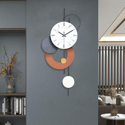 Decorative Wall Clock In The Living Room