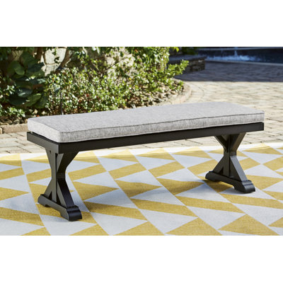 Danny Aluminum Picnic Bench by Beachcrest Home