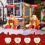 Décoration de Noël gonflable lumineuse 4,9 pi.