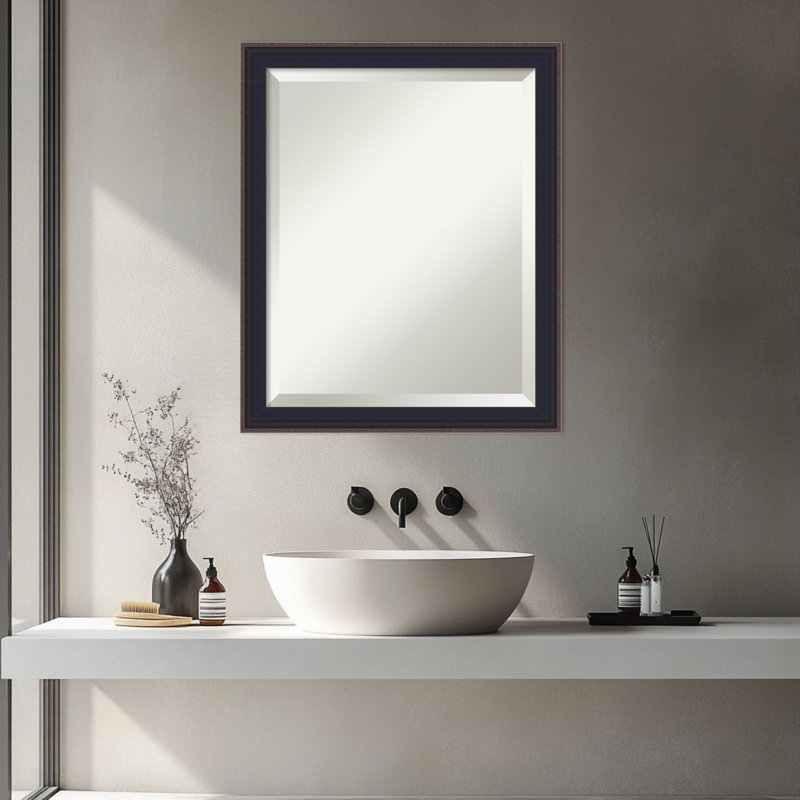 Miroir mural de salle de bain Havana, 22,5 po x 18,5 po