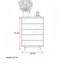 Commode d'appoint luxueuse de style italien