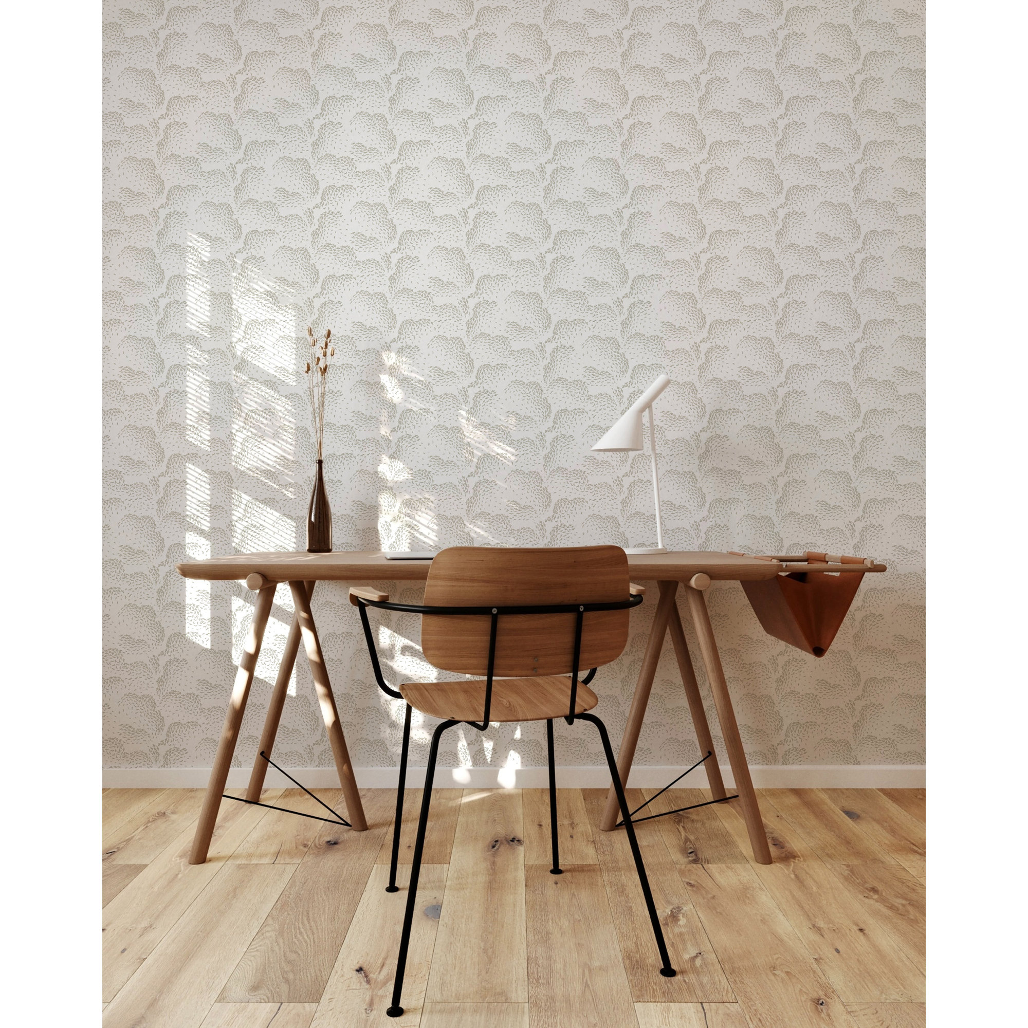 Revel 10' L x 24" W Peel and Stick Wallpaper Roll, Self-adhesive, Hemp