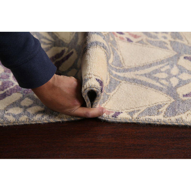 Tapis de couloir oriental à motif géométrique abstrait 3 x 10