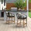 Tabouret de bar avec coussin