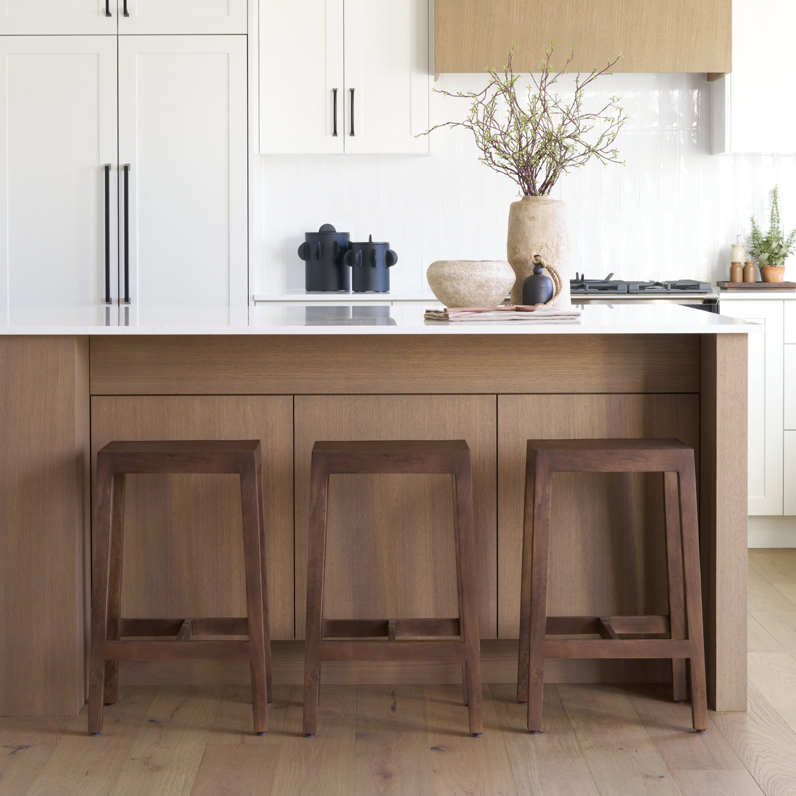 Veronica 25" Bar Stool, Dark Brown