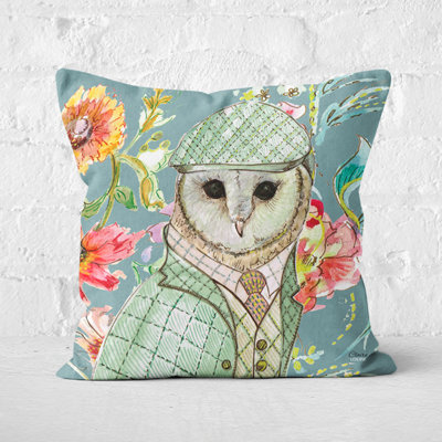 Juanita Floral Square Cushion