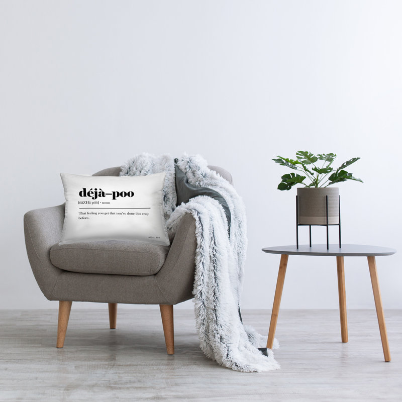Coussin décoratif Sassy Deja-Poo