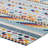 Tapis d'intérieur et d'extérieur à motif géométrique Reflect Cadhla par Modway-96229935