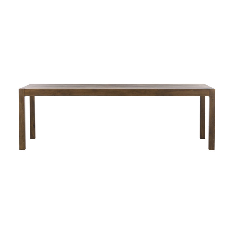 Isador Solid Wood Dining Table, 30" H x 96" L x 42" W, Auburn Poplar