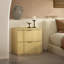 Clive Mid-Century Modern 3-Piece Dresser and Nightstand Set in Black-130104187