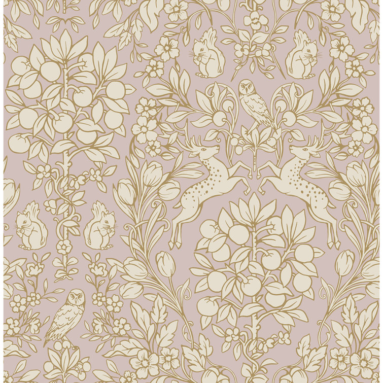 Whimsical Pink Floral Contact Paper | Peel And Stick Wallpaper | Removable  Wallpaper | Shelf Liner | Drawer Liner | Peel and Stick Paper 216