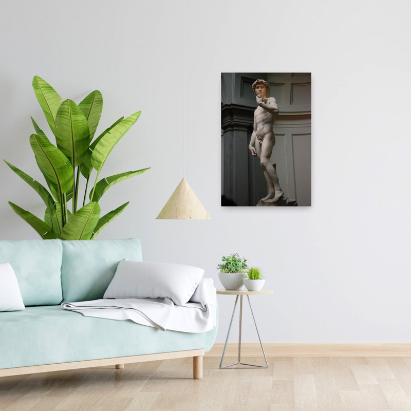 Reproduction d'art David, H 24 po x l 16 po
