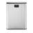 Step N’ Sort 50L Stainless Steel Trash Can – Fingerprint-Resistant Kitchen Garbage Can with Soft-Close Lid & Removable Inner Bucket – Modern Slim Design