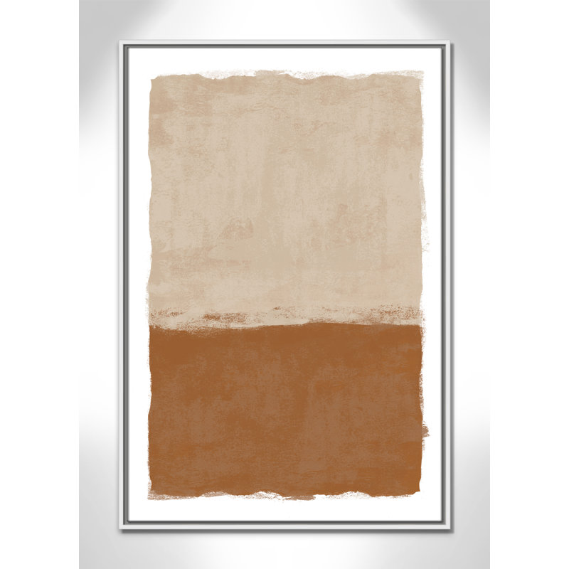 «Carmel Crush II» par Natalie Carpentieri, L 25,5 po x H 37,5 po, Flotteur blanc