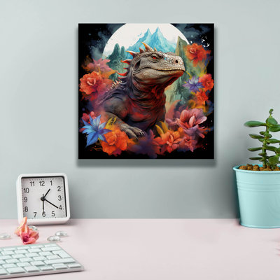 Epic Graffiti 'Komodo 2' by r3darch0n Canvas Wall Art