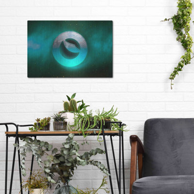 "Cosmic Crypto Luna" par Valentyn Artemenko