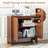30.7" Wavy 2-Door Accent Cabinet