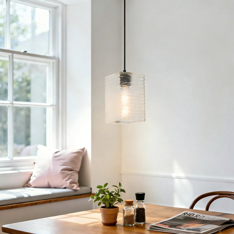  1-Light Square/ Rectangle Kitchen Island Pendant(1-Set)